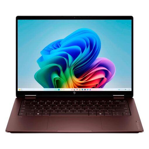 Notebook HP OmniBook X Flip AMD Ryzen AI 5-430 16GB RAM 512GB SSD Pantalla 14" 2K Touch Windows 11 Inglés Marrón - 14-KC0003DX