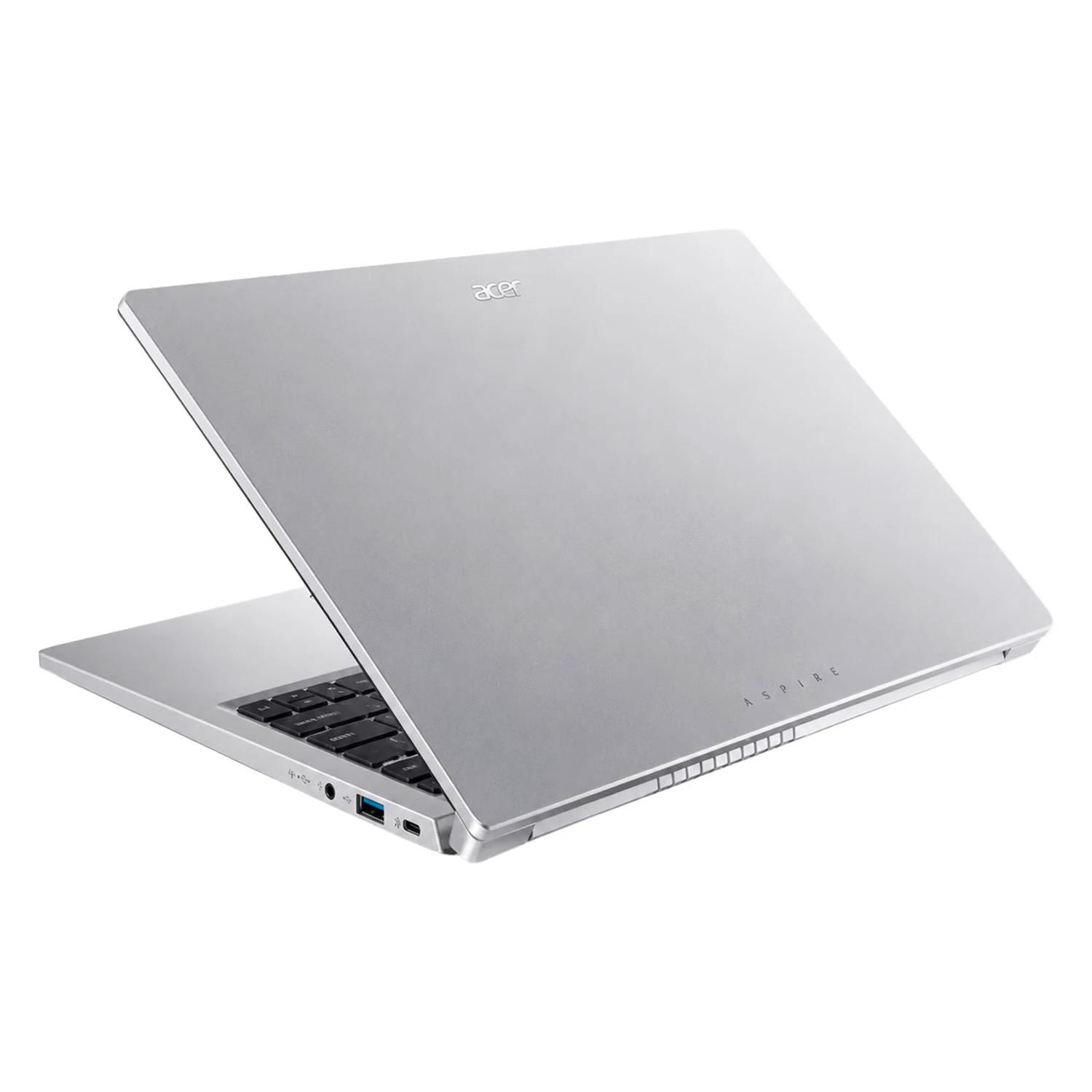 Notebook Acer Aspire Lite 15 Intel Core i3-N355 8GB RAM 512GB SSD Tela 15.6" Full HD Windows 11 Espanhol Prata - AL15-33P-3382 - Imagen 3