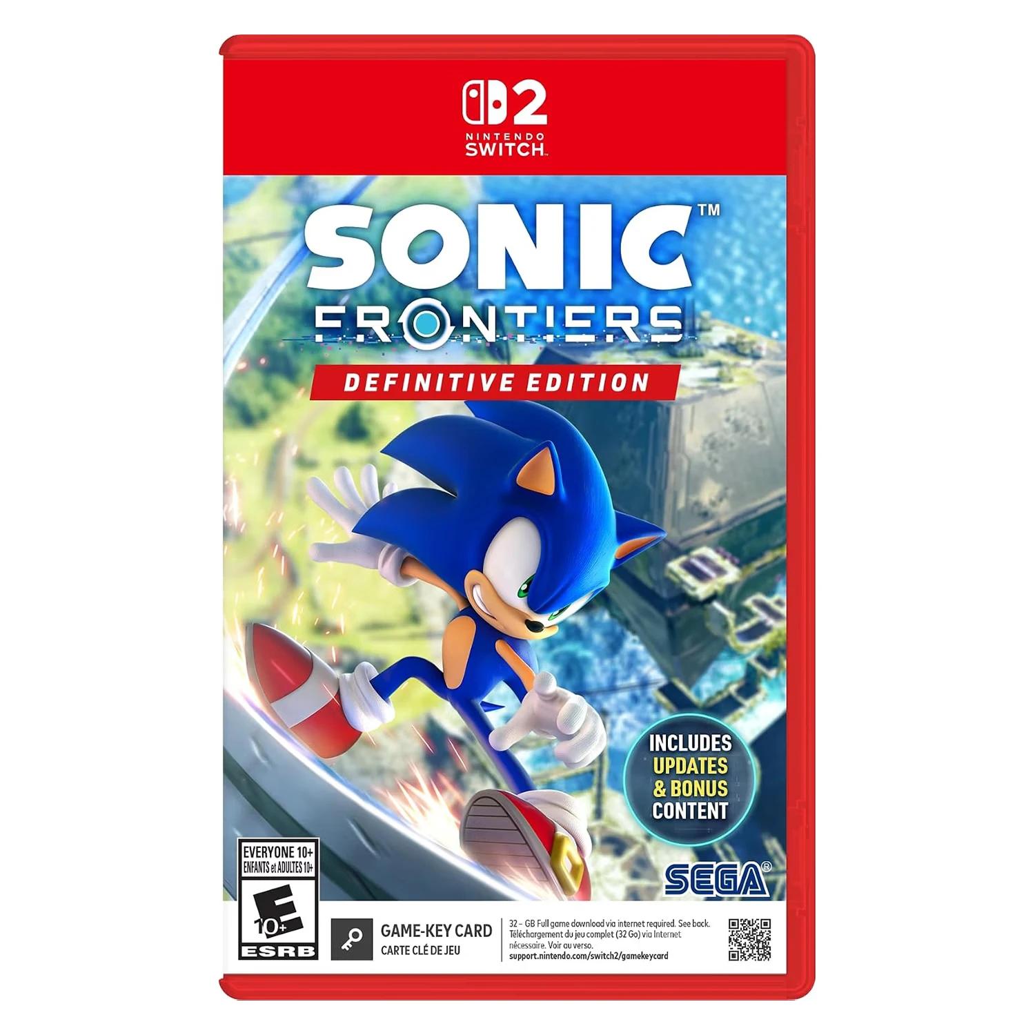 Juego Sonic Frontiers: Definitive Edition Para Nintendo Switch 2