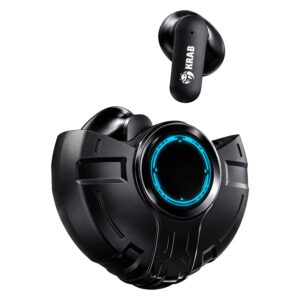 Auriculares Gamer Krab KBA832 Wireless - Negro