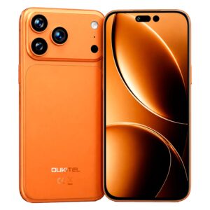 Smartphone Oukitel C17 Plus 256GB 6GB RAM Dual SIM NFC Pantalla 6.9" - Naranja - Imagen 4