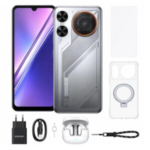 Smartphone Doogee M30 256GB 6GB RAM Dual SIM Pantalla 6.88" - Plata - Imagen 4
