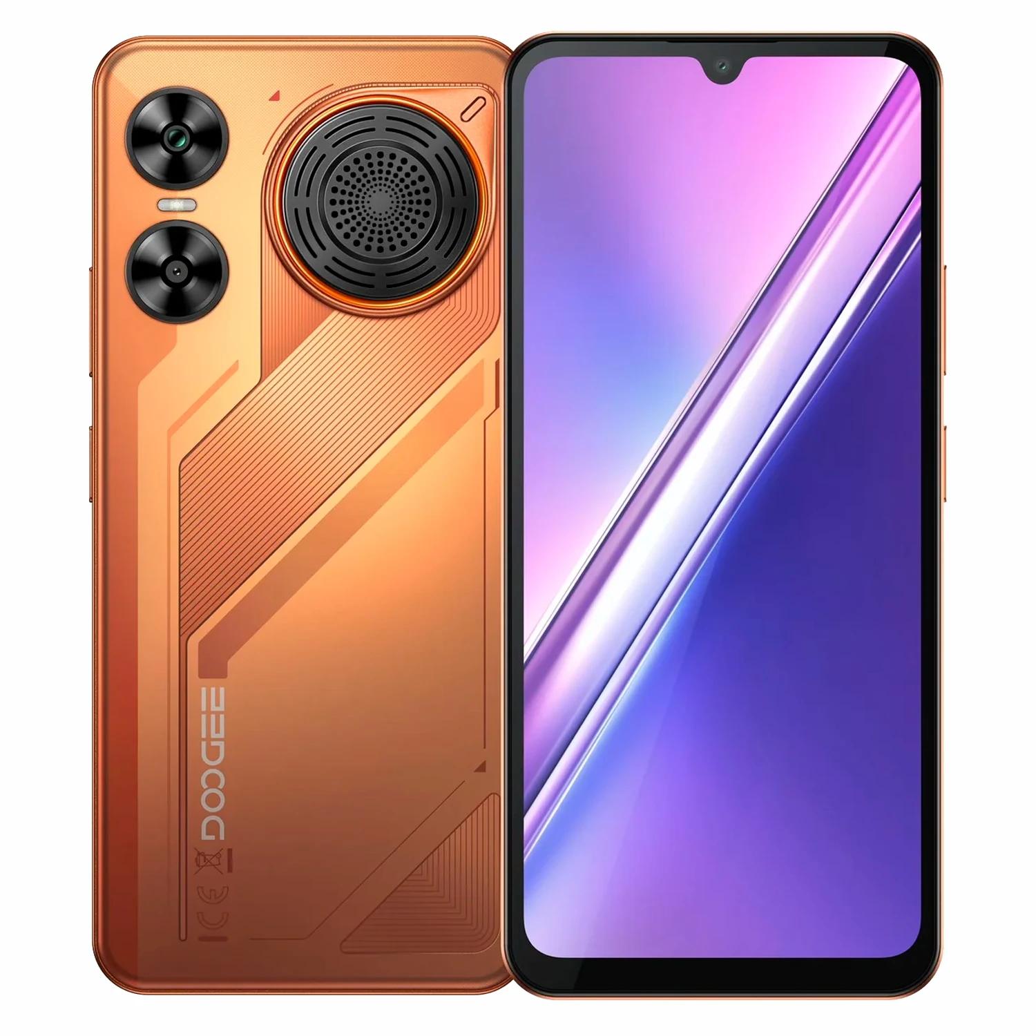 Smartphone Doogee M30 256GB 6GB RAM Dual SIM Pantalla 6.88" - Naranja