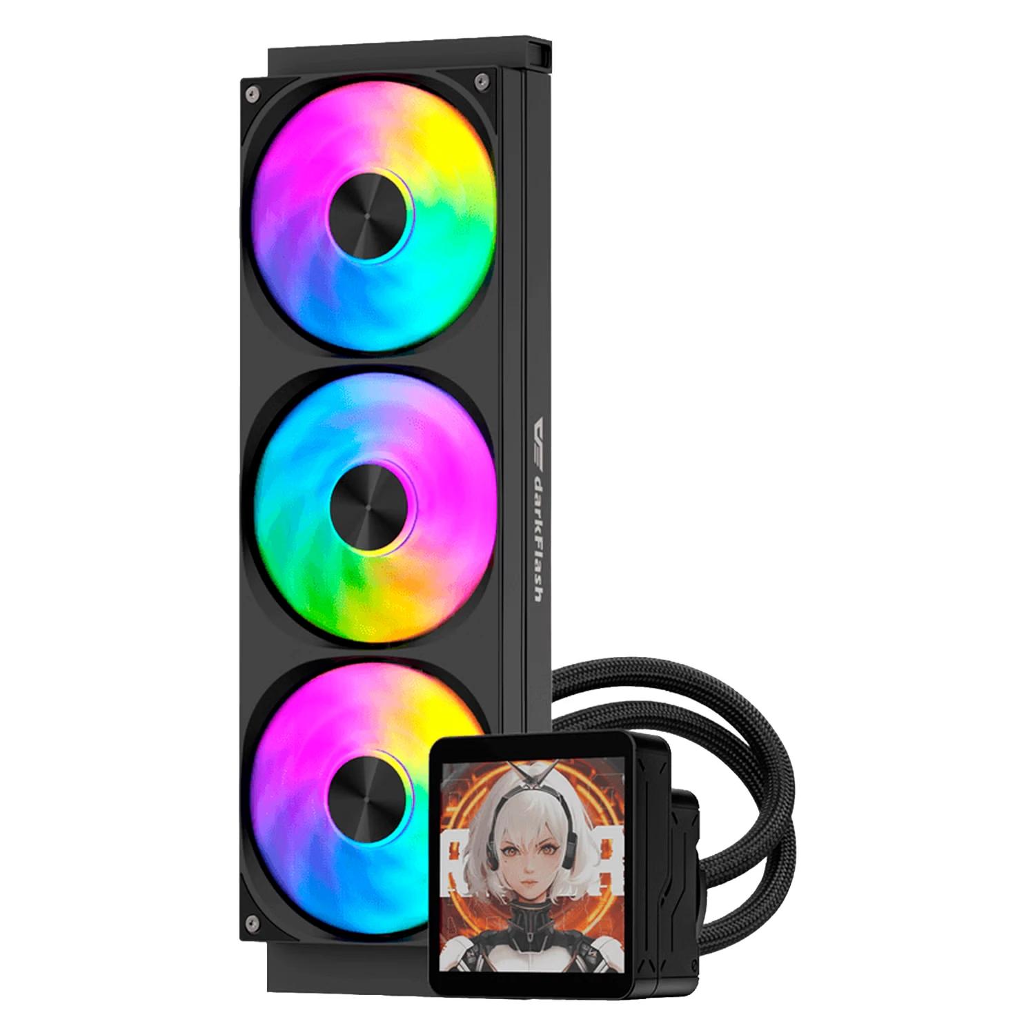 WATER COOLER CPU DARKFLASH DV360S MAX BLACK - Imagen 3