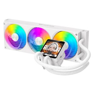 WATER COOLER CPU DARKFLASH DV360S MAX WHITE - Imagen 3