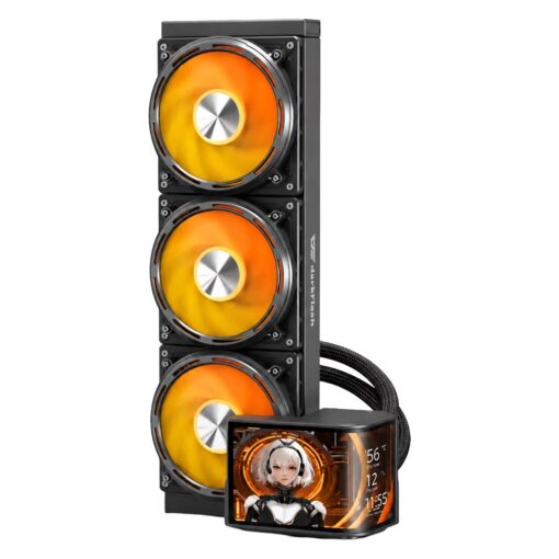 Alternative view of WATER COOLER CPU DARKFLASH UV360 BLACK