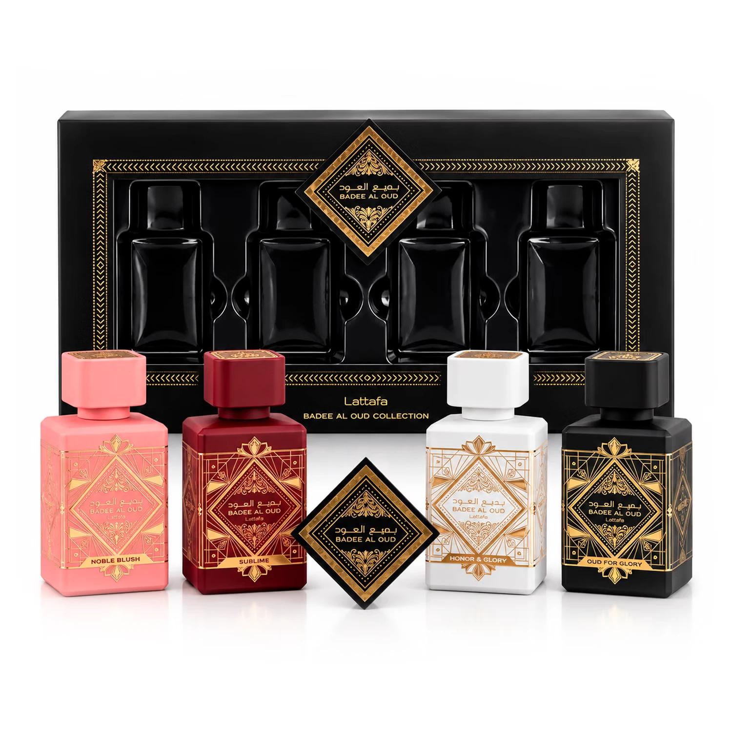 PERFUME LATTAFA KIT BADEE AL OUD COLLECTION 4X25ML - Imagen 2