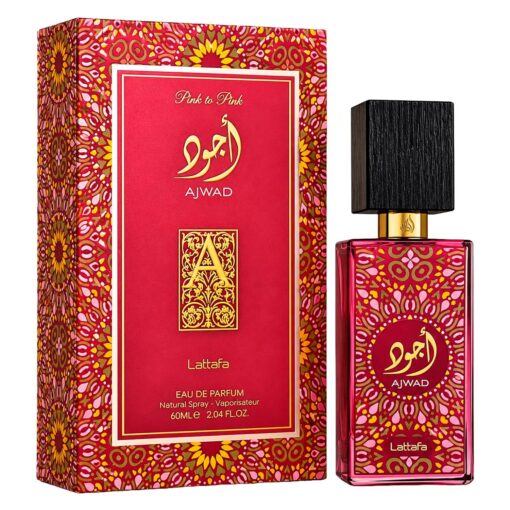 Perfume Lattafa Ajwad Rosa To Rosa Creamy Eau De Parfum Unisex 60ml