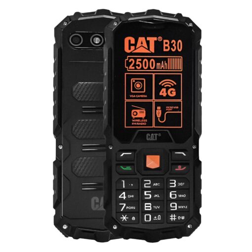 Celular Caterpillar B30 4G Dual SIM Pantalla 2.4" - Negro