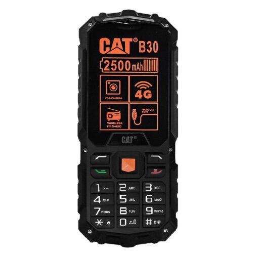 Alternative view of Celular Caterpillar B30 4G Dual SIM Pantalla 2.4" - Negro