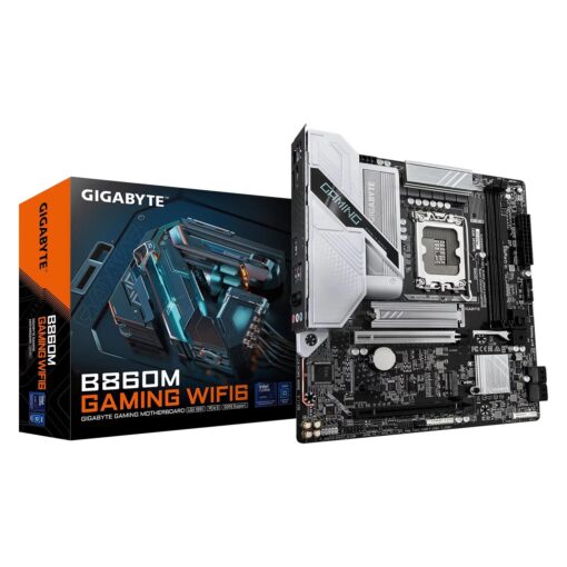 Placa Madre Gigabyte B860M Gaming WiFi6 DDR5 Socket LGA 1851 Chipset Intel B860 Micro ATX