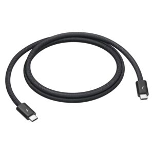 Cabo Apple Thunderbolt 4 MU883ZM/A USB-C 1 Metro - Preto