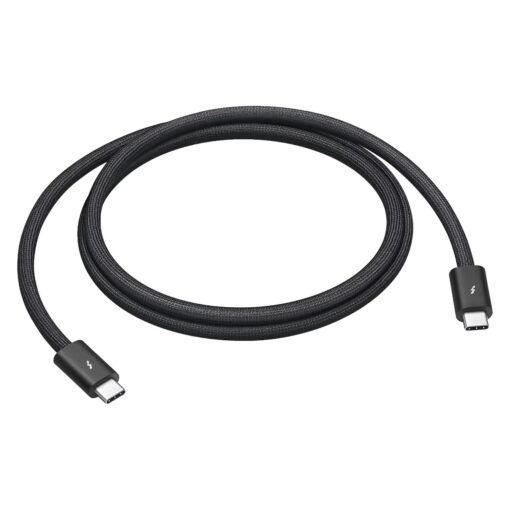 Cable Apple Thunderbolt 4 MU883ZM/A USB-C 1 Metro - Negro