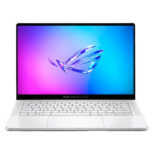 Notebook Gamer ASUS ROG Zephyrus G14 AMD Ryzen AI 9-270 RTX 5060 16GB RAM 1TB SSD Pantalla 14" 3K OLED Windows 11 Inglés Blanco - GA403UM