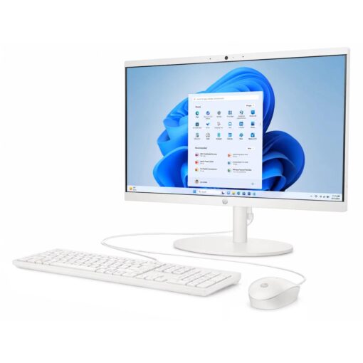 Alternative view of Desktop All In One HP 22-DG0034 23.8" Intel N100 128GB USF 8GB RAM - Blanco
