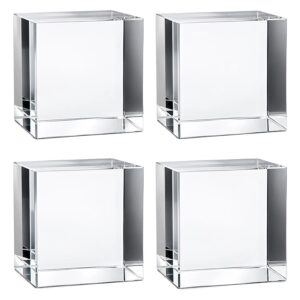 Cubos De Cristal Transparente Creality K9 Para Grabación A Laser - 4 Unidades