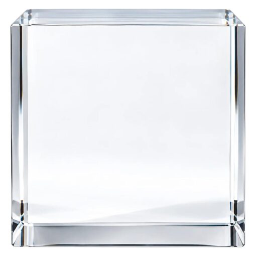 Alternative view of Cubos De Cristal Transparente Creality K9 Para Grabación A Laser - 4 Unidades