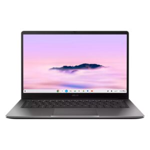 Notebook ASUS Chromebook CX14 Intel Celeron N50 4GB RAM 64GB eMMC Tela 14" Full HD ChromeOS Inglês Cinza - CX1405CTA-CL464