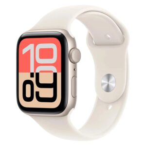 Apple Watch SE 3 2025 MEHG4HN/A Caja Aluminio 44mm Estelar - Deportivo Estelar