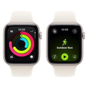 Apple Watch SE 3 2025 MEHG4HN/A Caja Aluminio 44mm Estelar - Deportivo Estelar - Imagen 3