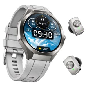Smartwatch G-Tide R9 Edge + Auriculares - Plata