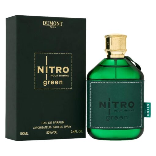 Perfume Dumont Nitro Pour Homme Green Eau De Parfum Masculino 100ml