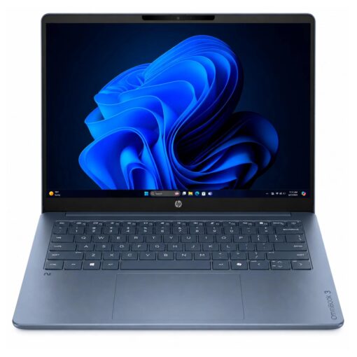 Notebook HP OmniBook 3 Snapdragon X 8GB RAM 256GB SSD Pantalla 14" 2K OLED Windows 11 Inglés Azul - 14-HZ0088DX