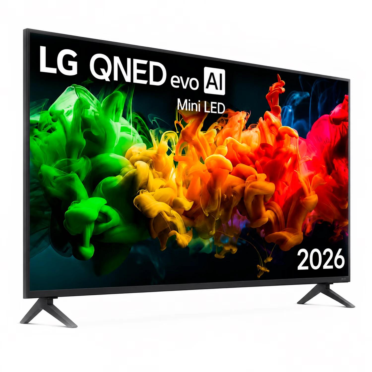 Smart TV LG QNED Evo Mini LED AI 55QNED80BSG 55" 4K Ultra HD WebOS - Negro - Imagen 2
