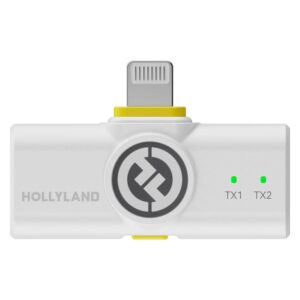 Micrófono WIRELESS HOLLYLAND LARK M2 COMBO - USB-C/LIGHTNING WHITE - Imagen 8