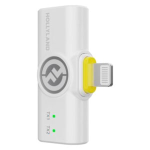 Micrófono WIRELESS HOLLYLAND LARK M2 COMBO - USB-C/LIGHTNING WHITE - Imagen 9