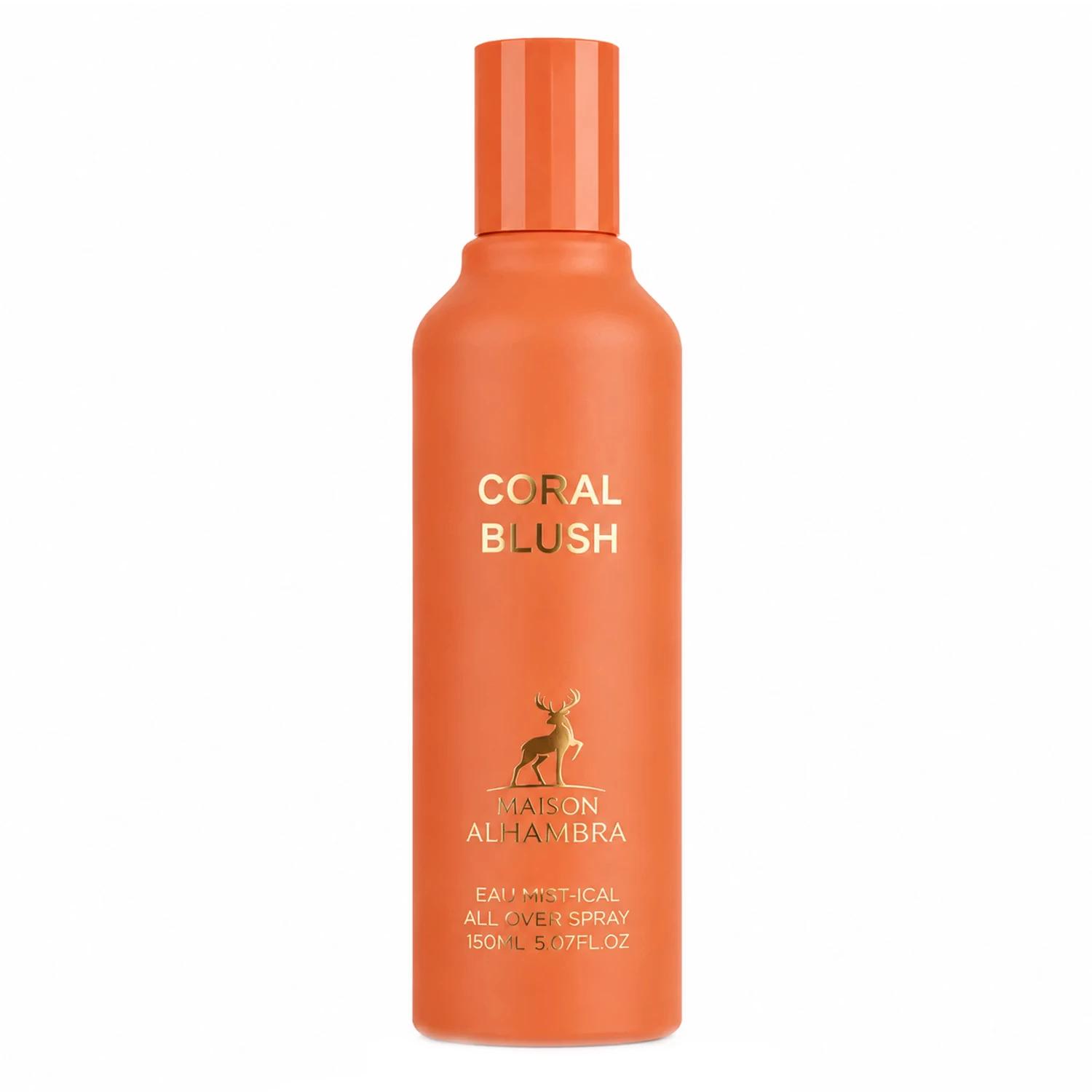 Body Splash Maison Alhambra Coral Blush Eau Mist-ical Unissex 150ml - Imagen 2