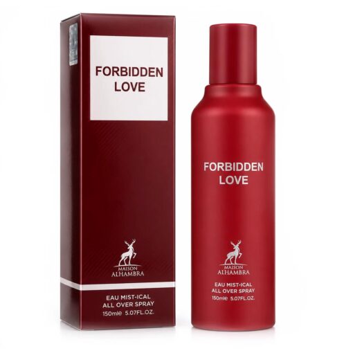 Body Splash Maison Alhambra Forbidden Love Eau Mist-ical Unisex 150ml