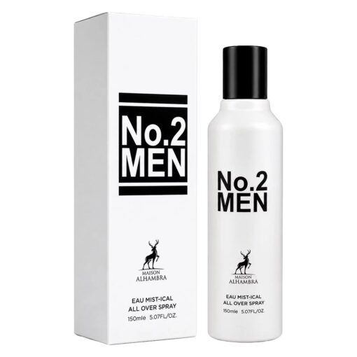 Body Splash Maison Alhambra No.2 Men Eau Mist-ical Masculino 150ml