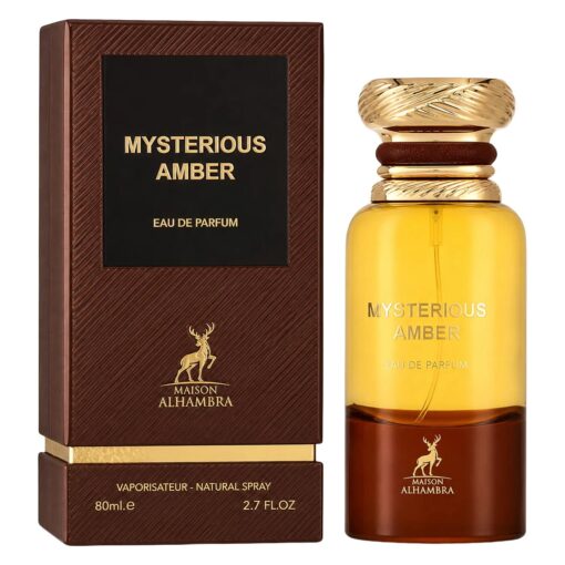 Perfume Maison Alhambra Mysterious Amber Eau de Parfum Unissex 80ml