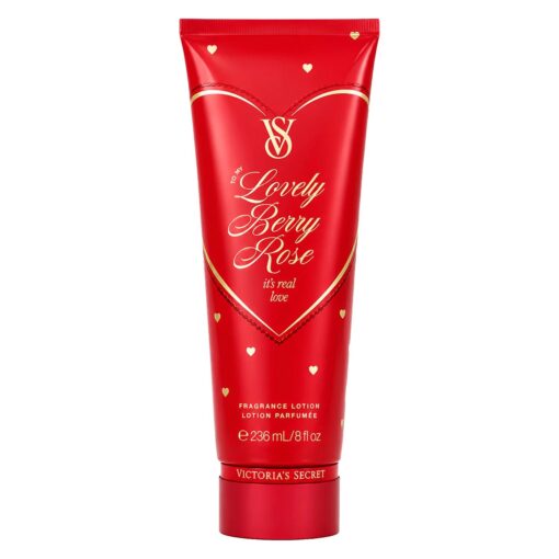 Body Lotion Victoria's Secret Lovely Berry Rose Femenino 236ml
