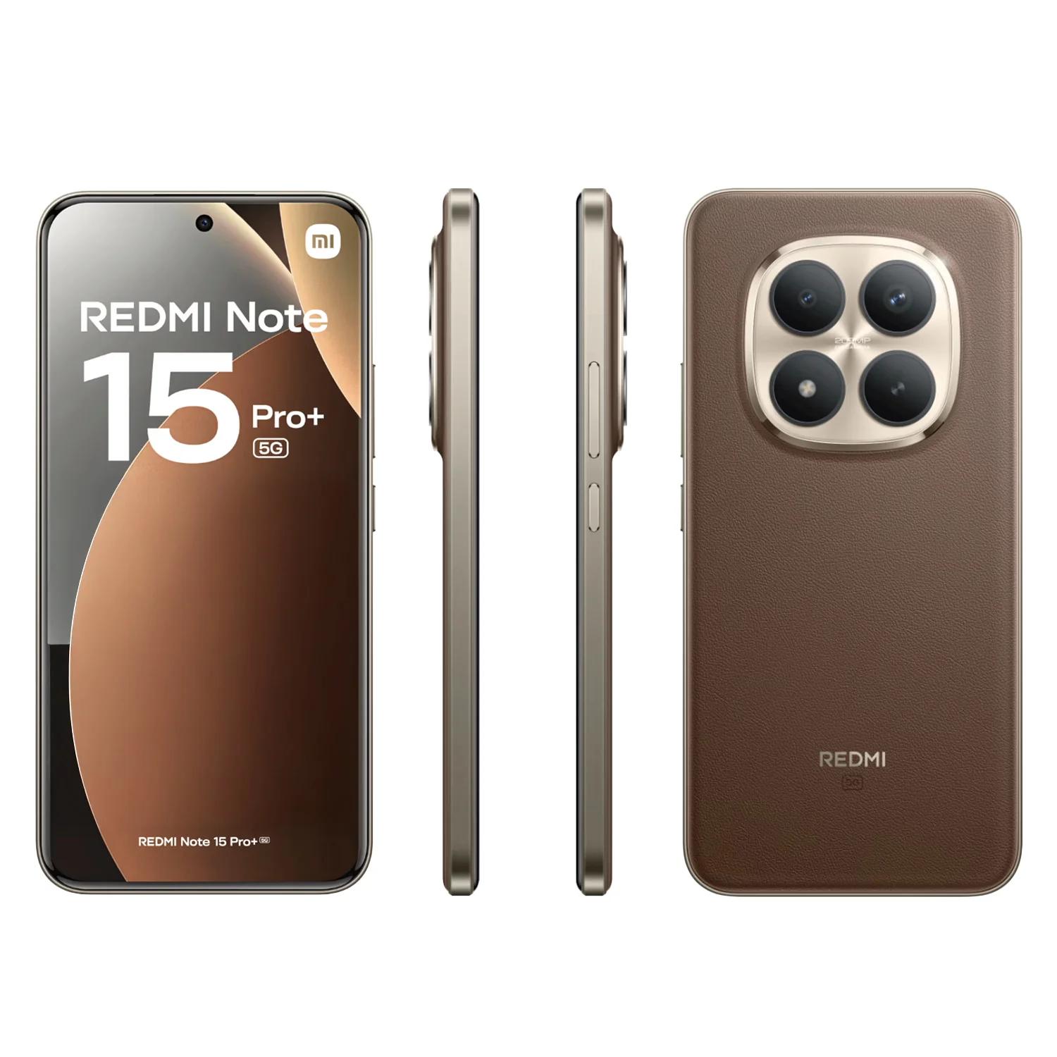 Smartphone Xiaomi Redmi Note 15 Pro+ 5G Global 256GB 8GB RAM Dual SIM Pantalla 6.83" - Marrón (Lacre Pequeño) - Imagen 4