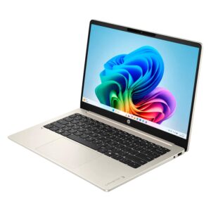 Notebook HP OmniBook 3 Snapdragon X 16GB RAM 512GB SSD Pantalla 14" 2K Touch Windows 11 Inglés Dorado - 14-HZ0025DX - Imagen 3