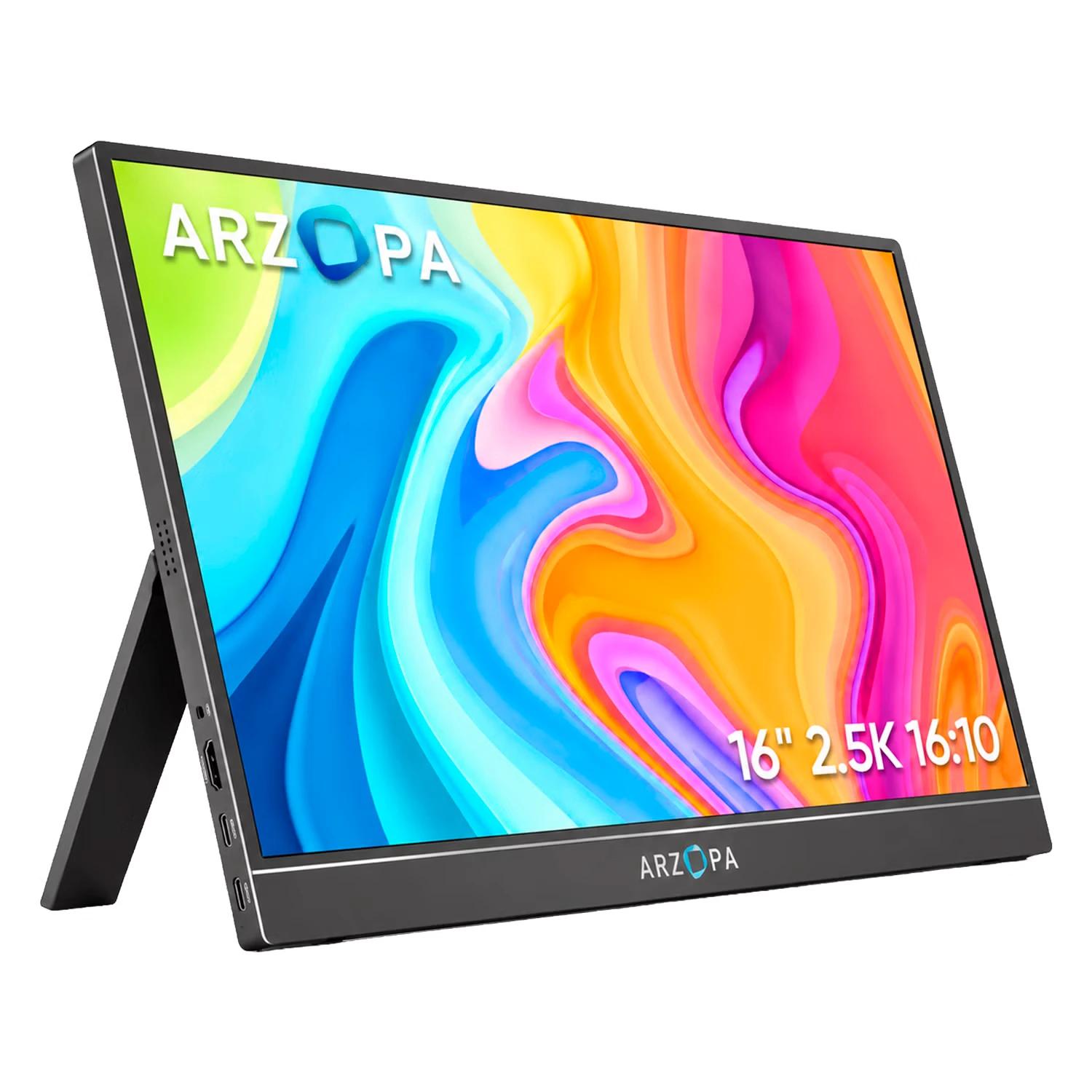 Monitor Portátil Arzopa Z1RC 16.1" 2.5K 60Hz Mini HDMI - Preto - Imagen 2
