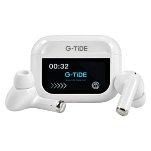 Auriculares G-TIDE DWS2 FUTURE POD AI EARPHONES WIRELLES BLUETOOTH WHITE - Imagen 3
