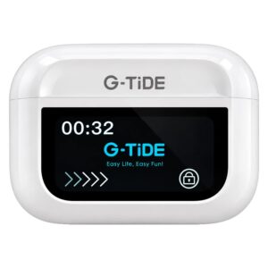 Auriculares G-TIDE DWS2 FUTURE POD AI EARPHONES WIRELLES BLUETOOTH WHITE - Imagen 4