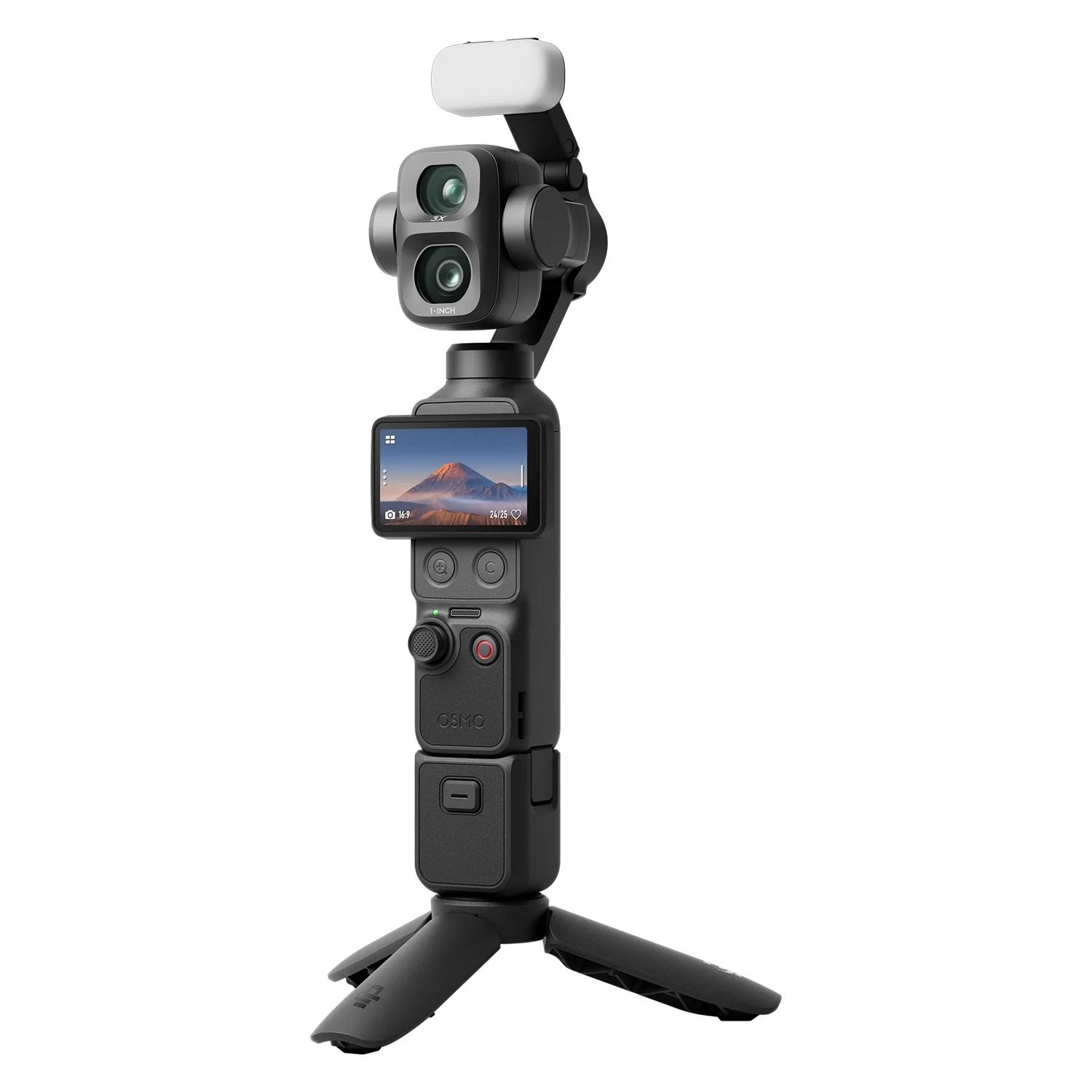 DJI CAMERA C/ESTABILIZADOR OSMO POCKET 4P VLOG COMBO - Imagen 3