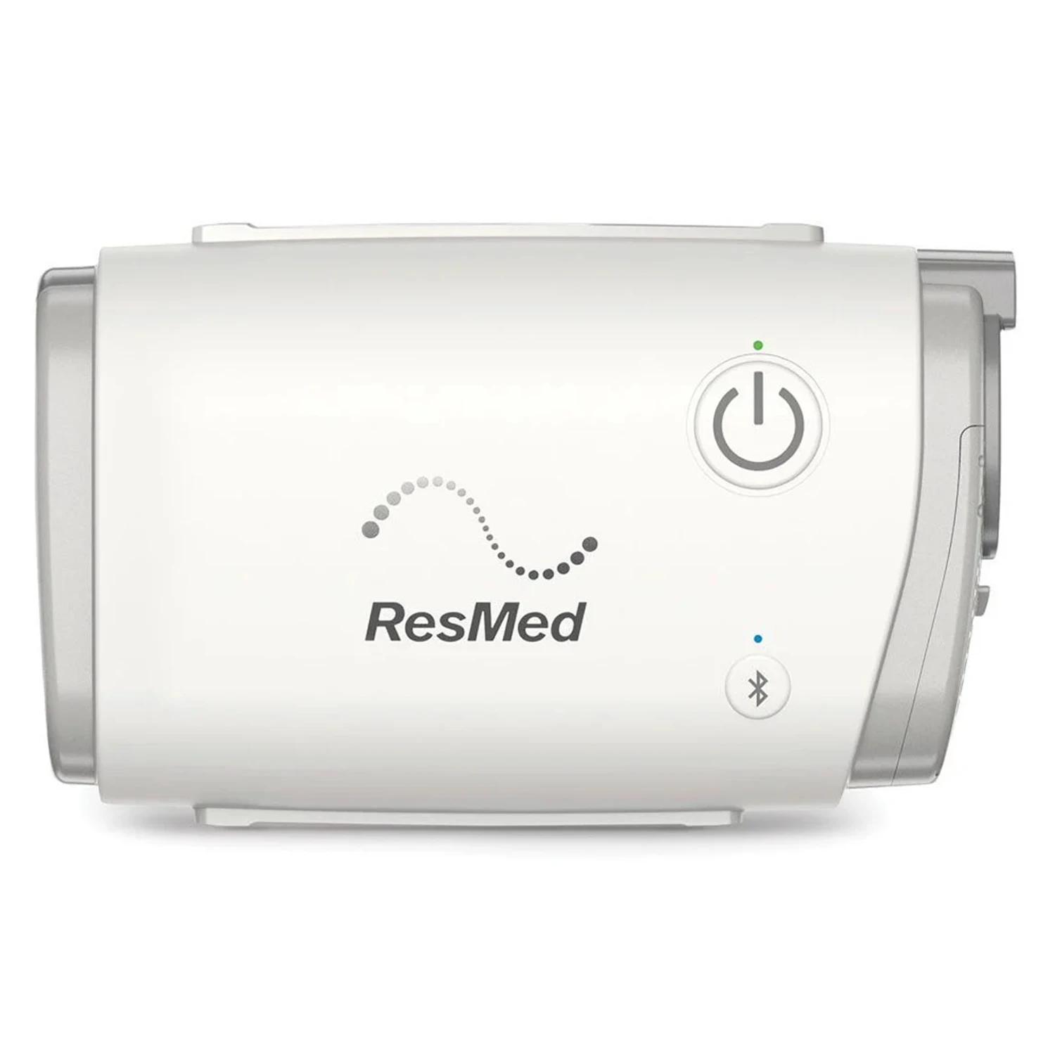 CPAP Portátil RESMED AIR MINI AUTOSET W AMER BLUETOOTH WHITE BI-voltios - Imagen 2