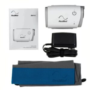 CPAP Portátil RESMED AIR MINI AUTOSET W AMER BLUETOOTH WHITE BI-voltios - Imagen 3