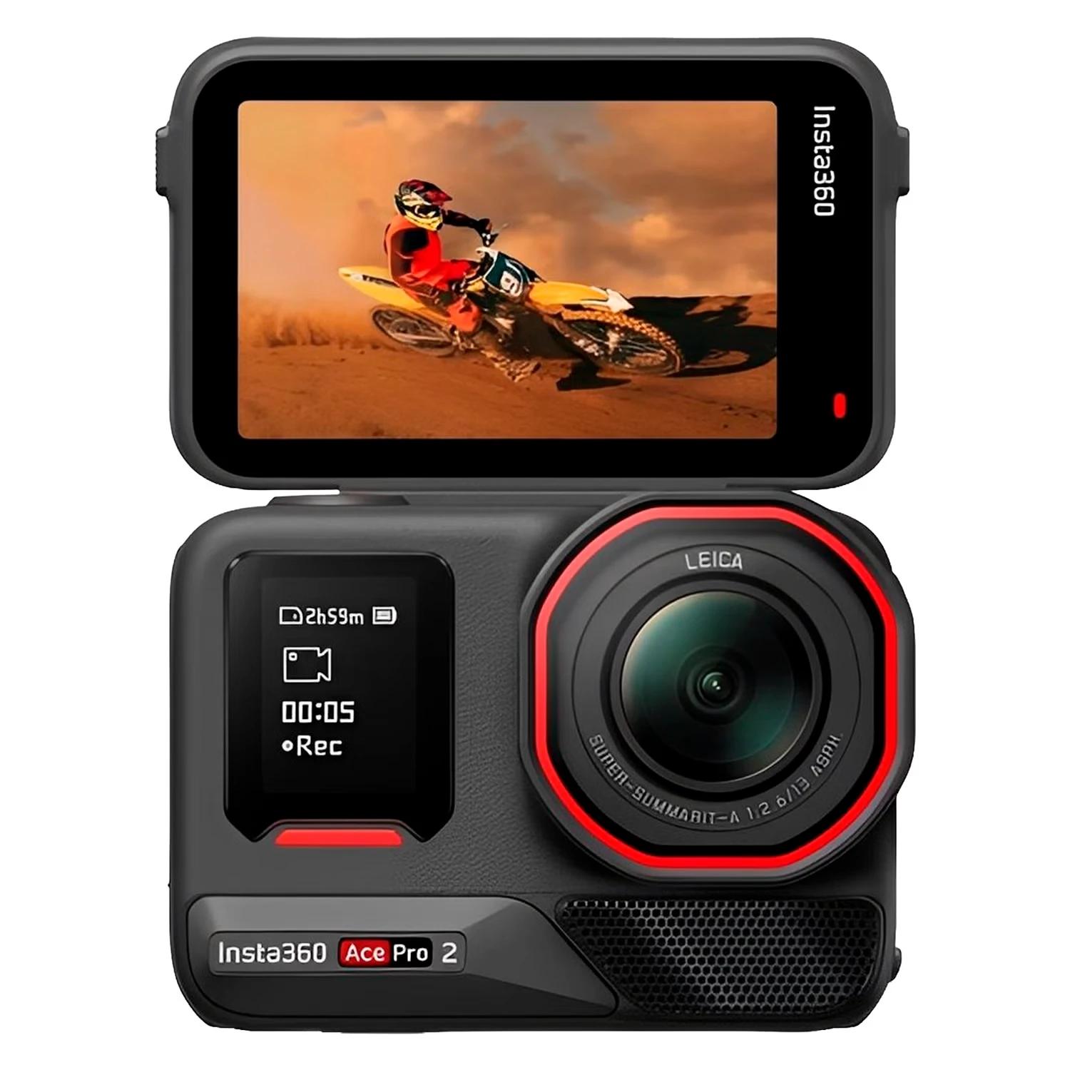 Camara De Acción Insta360 Ace Pro 2 Flash Print CINSBBGA 50MP WiFi - Negro - Imagen 2