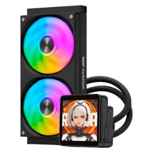 Water Cooler Para Procesador darkFlash DV240S Max ARGB - Negro - Imagen 4