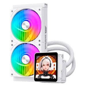 Water Cooler Para Procesador darkFlash DV240S Max ARGB - Blanco - Imagen 4
