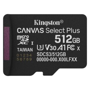 Tarjeta De Memoria SD Kingston Canvas Go Plus 512GB 150Mbs - SDCS3/512GB - Imagen 2