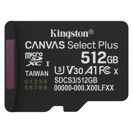Alternative view of Tarjeta De Memoria SD Kingston Canvas Go Plus 512GB 150Mbs - SDCS3/512GB