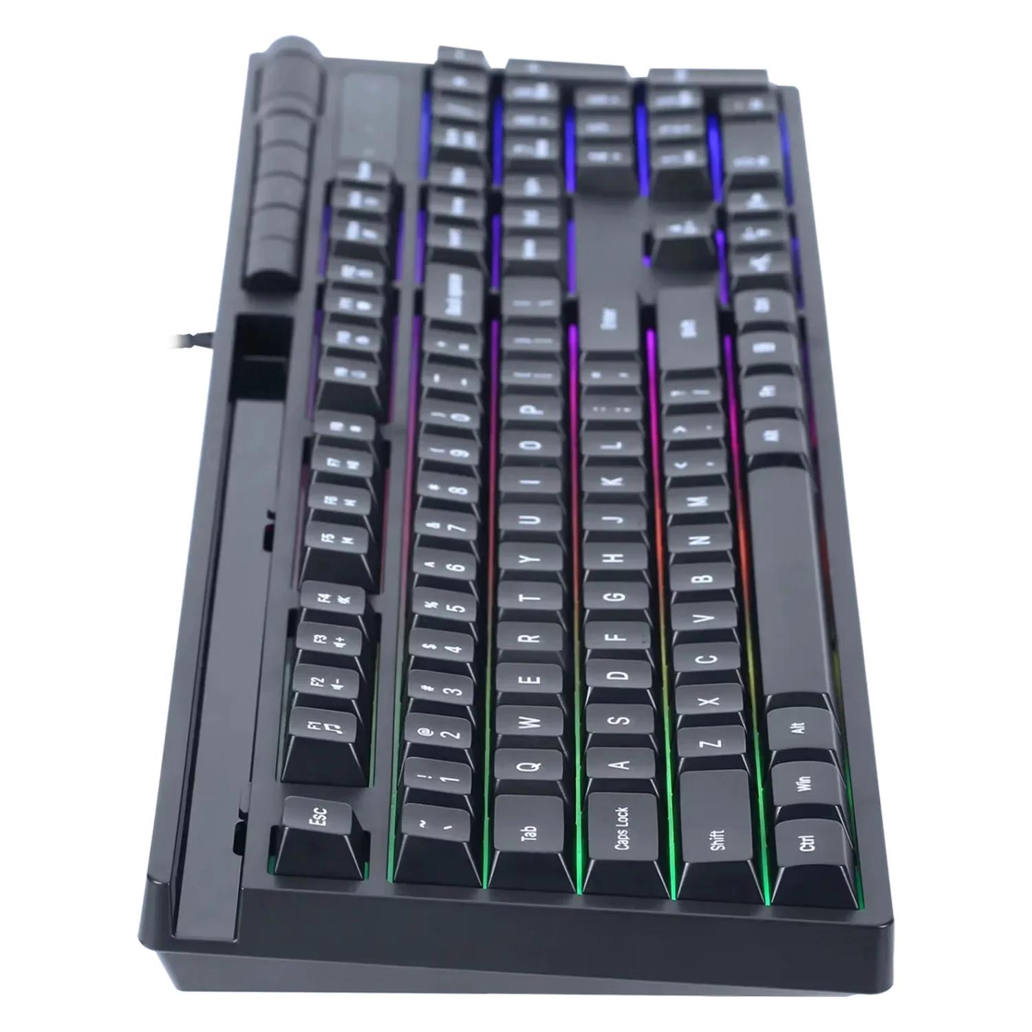 TECLADO MARVO K603 SOLDAT S40 WIRED USB Inglés BLACK - Imagen 4