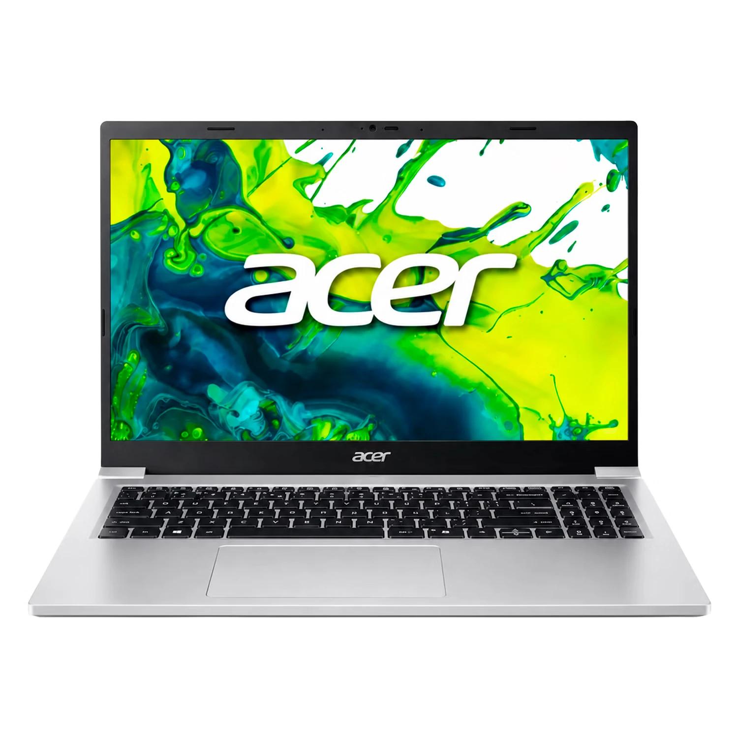 Notebook Acer Aspire Lite 15 AMD Ryzen 5-5625U 16GB RAM 512GB SSD Tela 15.6" Full HD Windows 11 Espanhol Prata - AL15-43P-R5QX